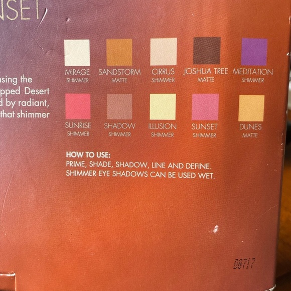 Lorac los Angeles unzipped Desert Sunset eyeshadow Palette w mini primer new - Picture 3 of 4